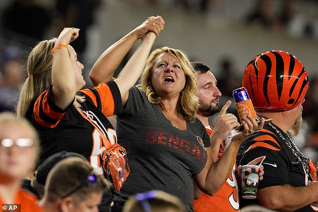 Cincinnati Bengals fans can enjoy the game day combo for $14, each item priced at $7