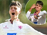 Teenage son of Ashes-winning captain takes 11 wickets to bowl Somerset to stunning last-gasp win over Surrey in County Championship thriller