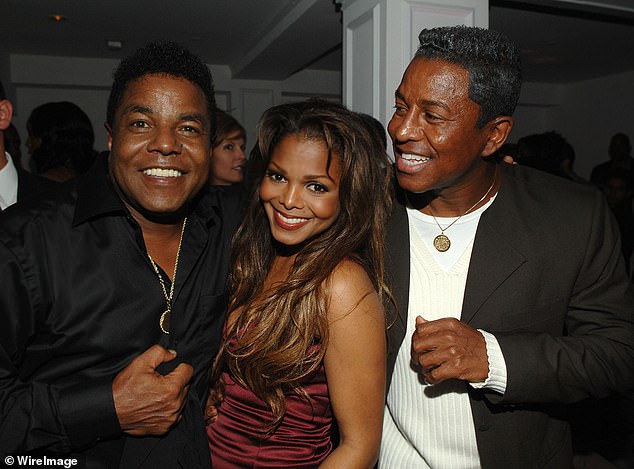 The Jackson family are a music dynasty - with sister Janet Jackson also becoming one of music's biggest superstars - pictured with brother Jermaine in 2007