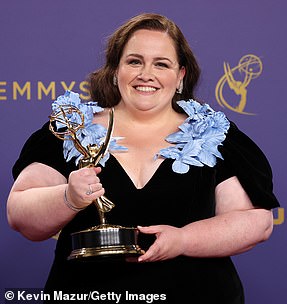 Jessica Gunning triumphed in the Outstanding Supporting Actress In A Limited Or Anthology Series category for Baby Reindeer