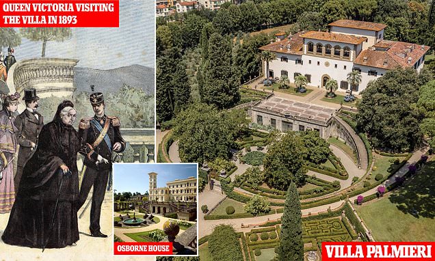 Queen Victoria's Tuscan des res could be yours... for more than £40million: Palatial