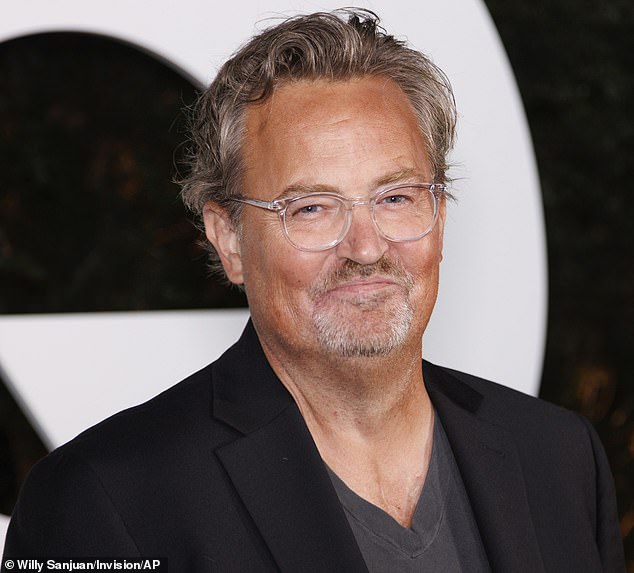 Matthew Perry's $5million Hollywood home - which the Friends star bought just five months before his shock death in October 2023 - has had its price slashed by nearly $500,000.; Perry pictured November 2022