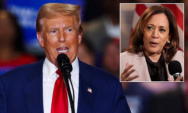 Trump asks Kamala Harris when she will 'go before a grand jury' after his Iran spying