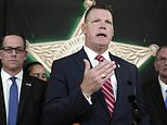 Ronald Rowe Junior, the acting director of the Secret Service, speaks during a news conference by law enforcement officials (Wilfredo Lee/AP)