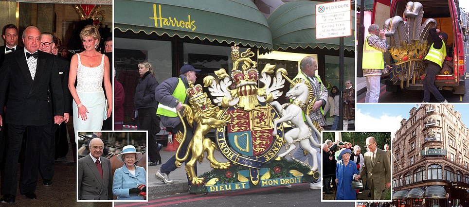 How disgraced Harrods boss Mohamed Al Fayed ordered removal of royal warrants from store