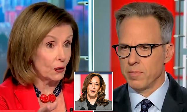 Nancy Pelosi scolds CNN host Jake Tapper live on air for bringing up wild Trump claims