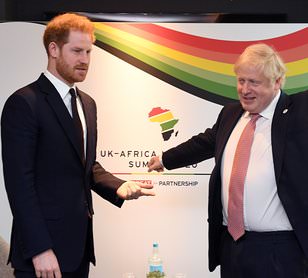 BORIS JOHNSON: My 'manly pep talk' with Harry in bid to stop Megxit - first extraordinary