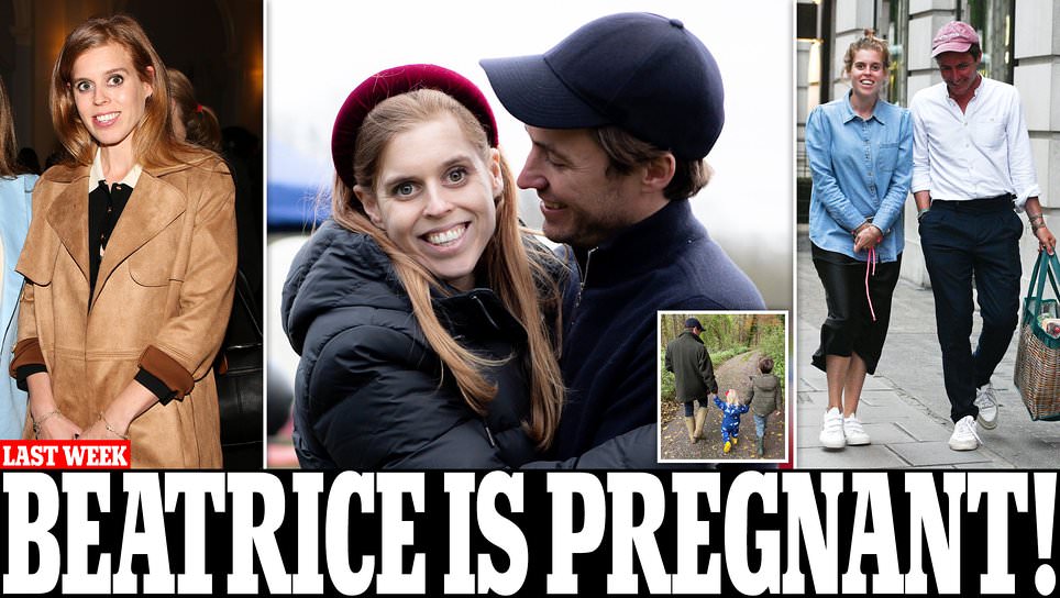 Princess Beatrice is pregnant! Royal is expecting her second child with husband Edoardo