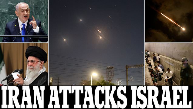 Israel under attack: Iran unleashes barrage of missiles and warns of 'crushing attacks' if