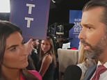 Don Trump Jr.'s tense post-debate exchange with CNN's Kaitlan Collins over 'radicalized' people 'trying to kill my father'