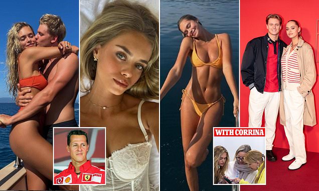 Michael Schumacher's model 'future daughter-in-law' is one of the few people outside