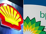 Increase: Shares in Shell and BP have rallied on the back of a 13 per cent surge in crude since Iran fired its missiles on Israel