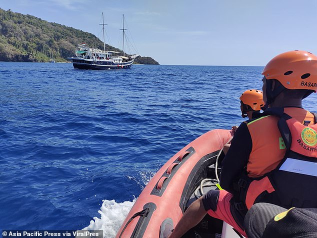 Rescue teams searched for Monfore for eight days before finally giving up on October 3 due to the dangerous conditions at sea and the low chance of finding her