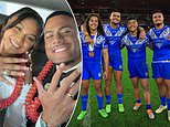 The NRL wedding for Penrith and Bulldogs star Stephen Crichton that was so big it forced an international Test series to be DELAYED because so many players were in attendance