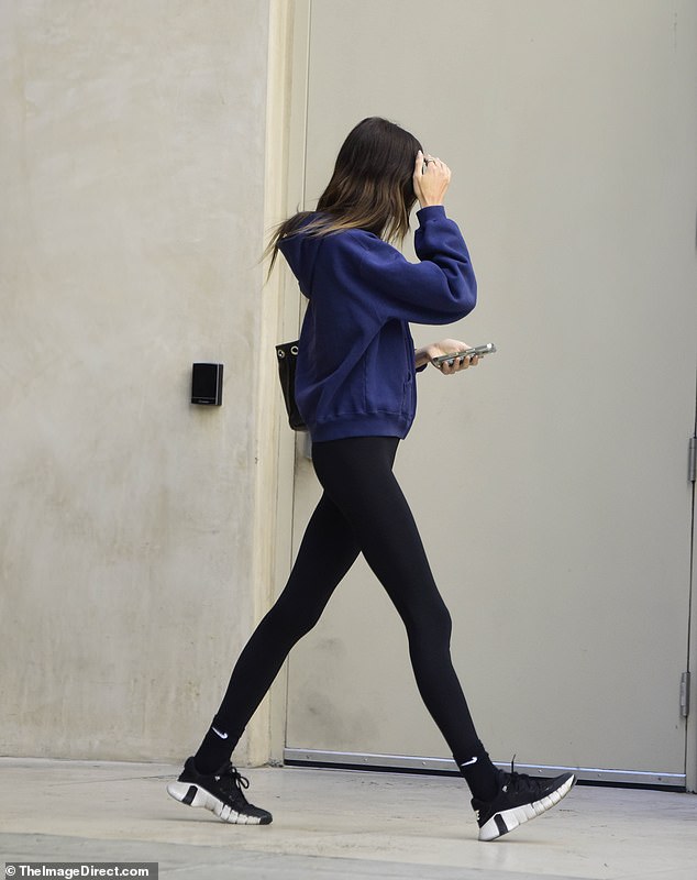 Kaia Gerber was spotted for the first time after news that she split with Austin Butler, 33, was revealed