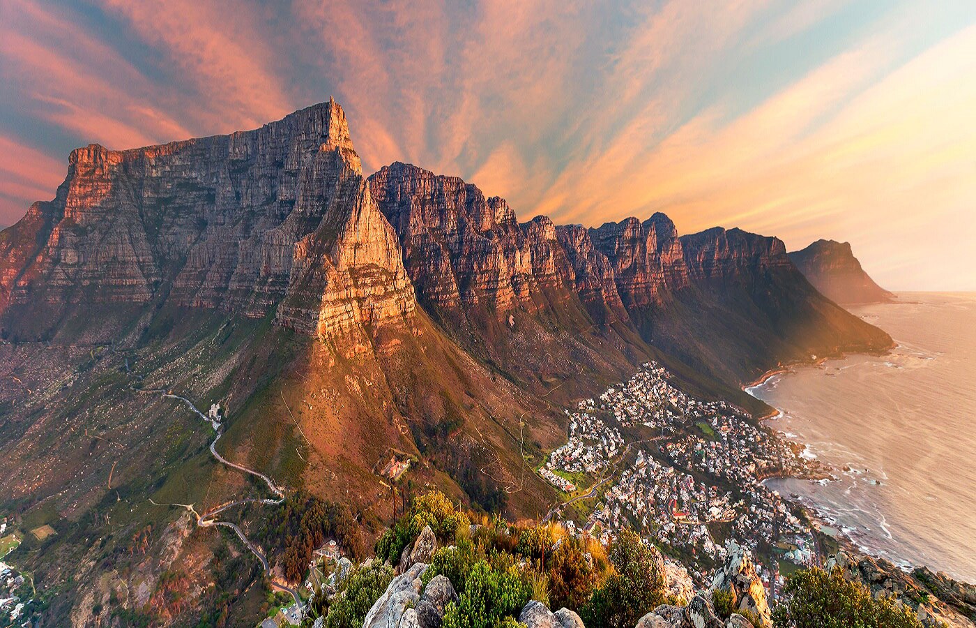 Table Mountain at Sunset