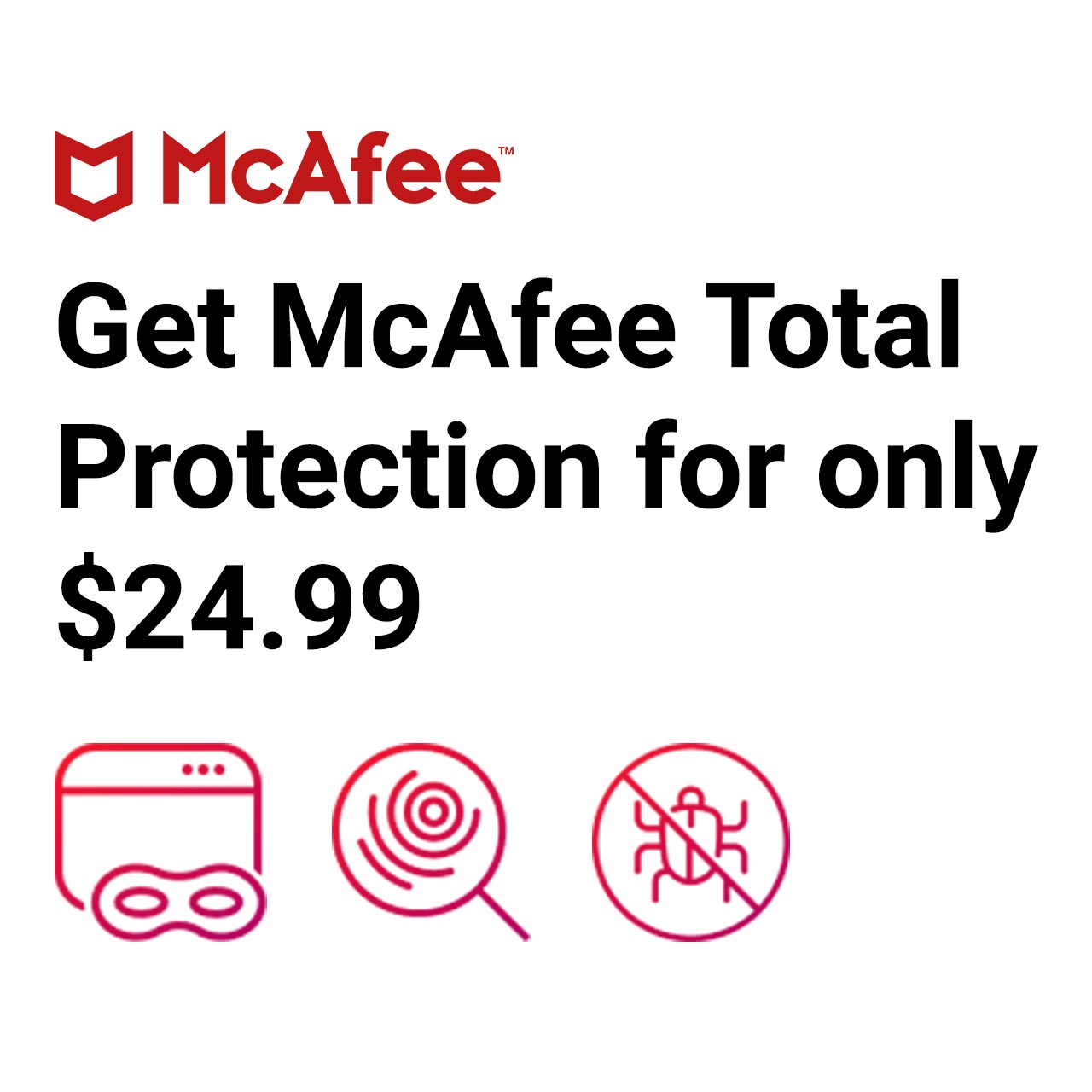 McAfee Online Protection Software