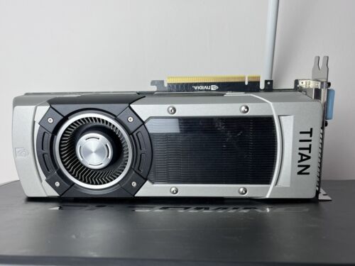 Nvidia GeForce GTX Titan Black 6GB GDDR5 GPU Graphics Video Card, With ...