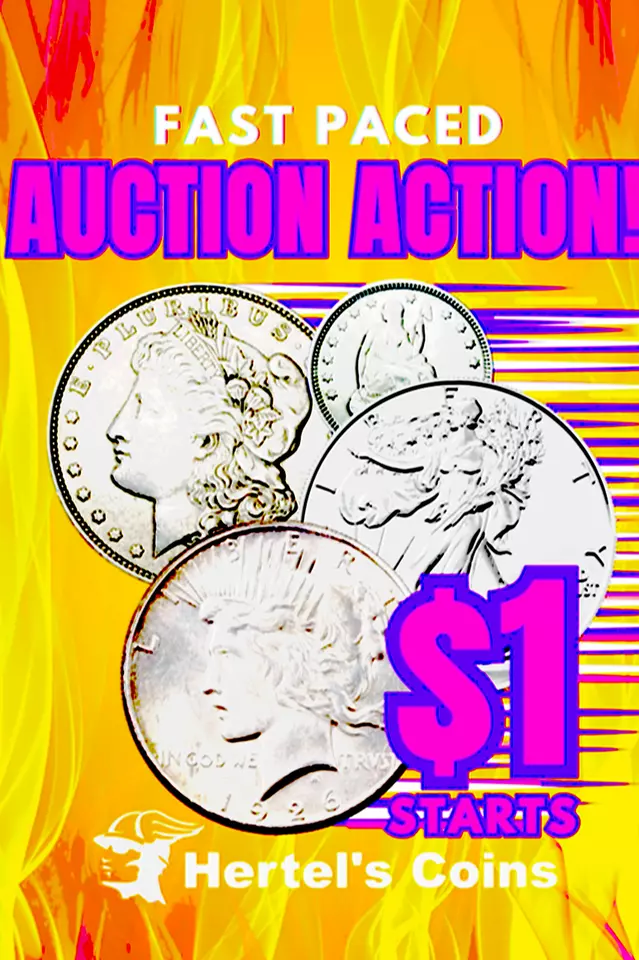 Hertel's Coins Buck & Go Auction W/ Mitch & Zach