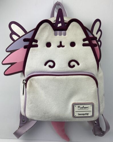 Loungefly X Pusheen Unicorn Cat Plush Mini Backpac