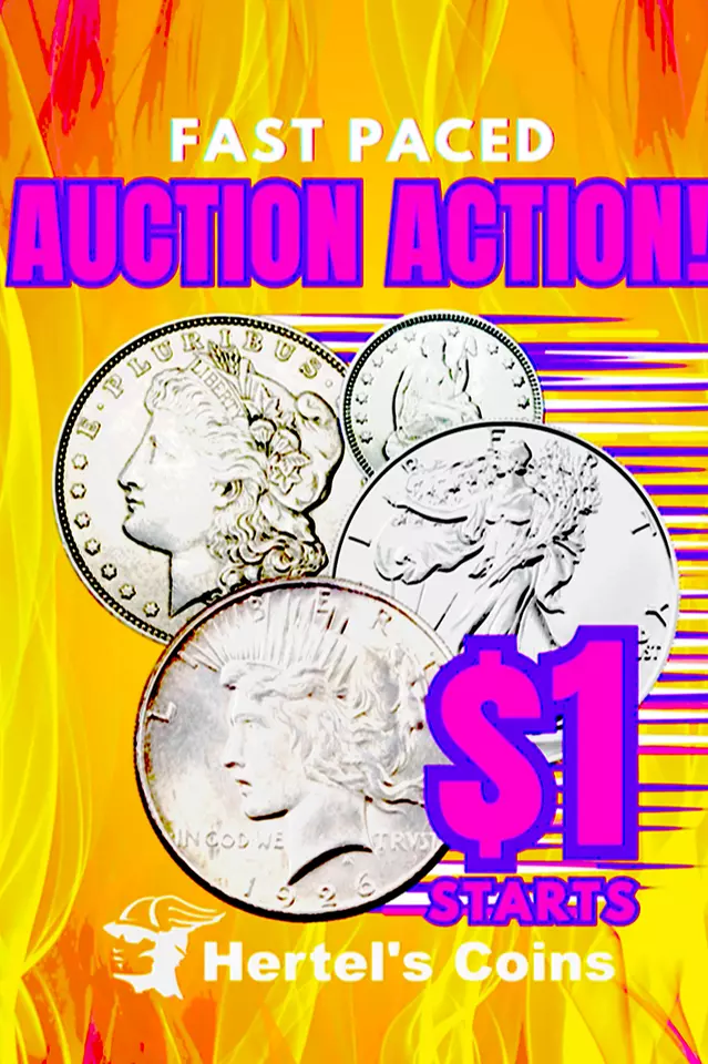 Hertel's Coins Buck & Go Auction