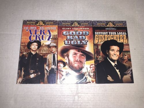 MGM Western Legends VHS (Triple Feature) | eBay