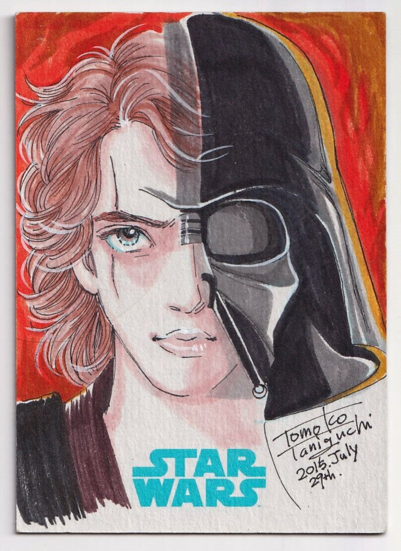 Star Wars Journey to Force Awakens Sketch Card Darth Vader Tomoko ...