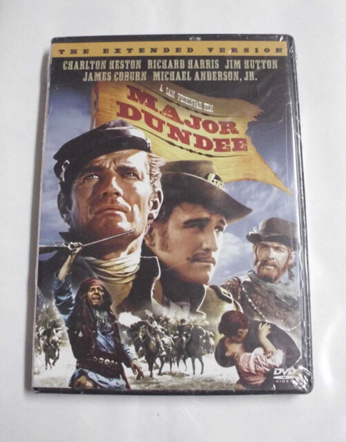 Major Dundee (DVD) (The Extended Version) | eBay