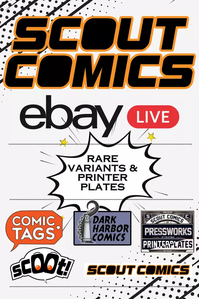 Comics & Printer Plates - 30 Second Auctions - Spend $20 = Free Shipping