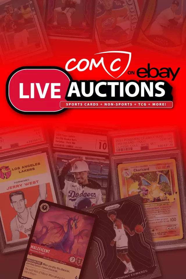 COMC Live Auctions Catch-Up Stream - Football