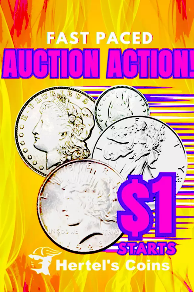 Hertel's Coins Buck & Go Auction W/ Mitch