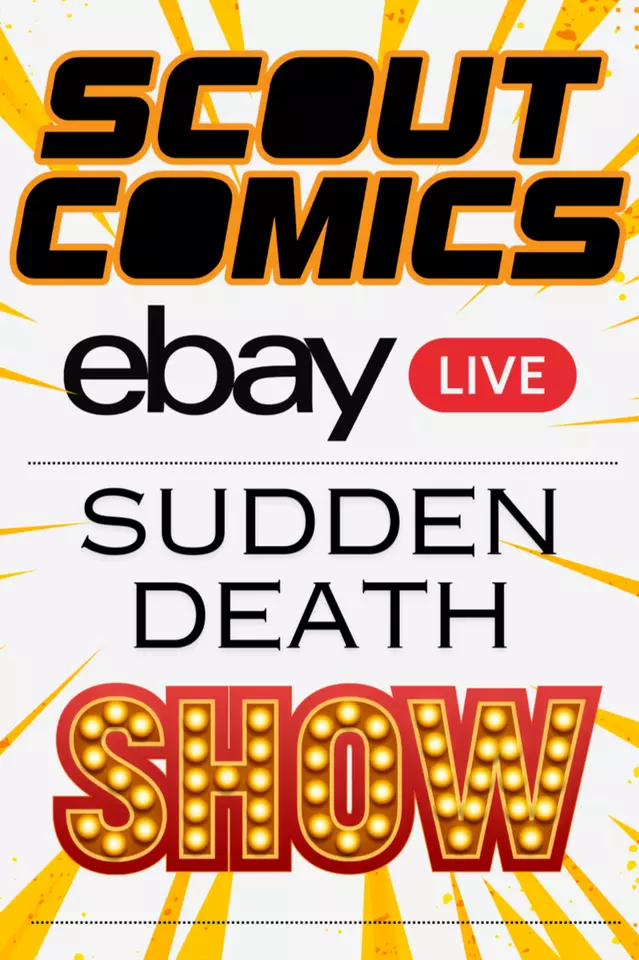 SUDDEN DEATH - Comics & Printer Plates - 30 Second Auctions!