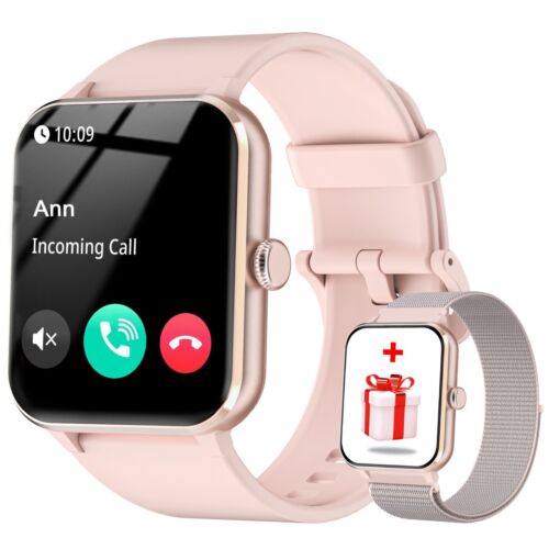 Women Alexa Smart Watch Fitness Bluetooth Call Watch for Android iPhone Samsung