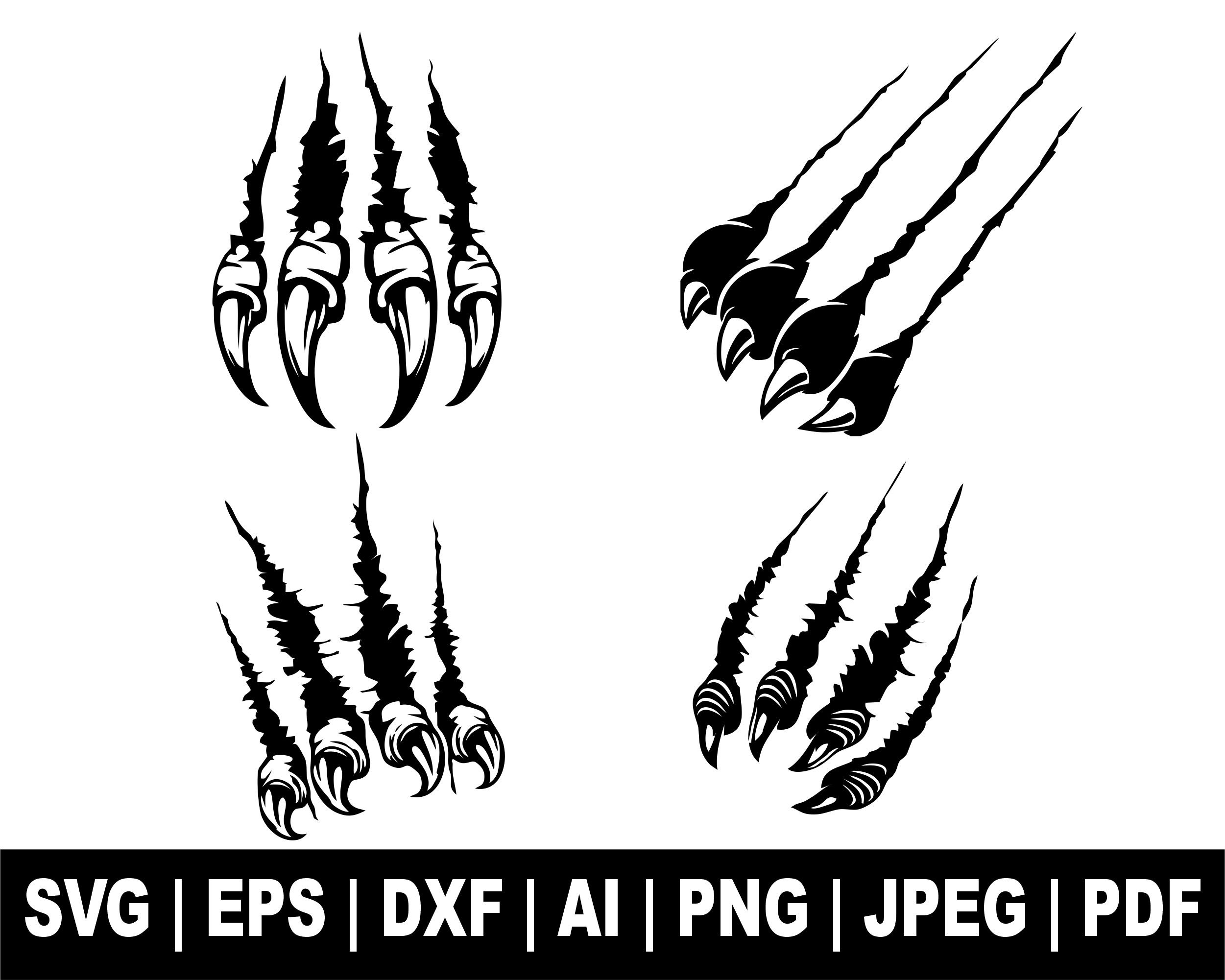 Wolf Paw Claws Scratch