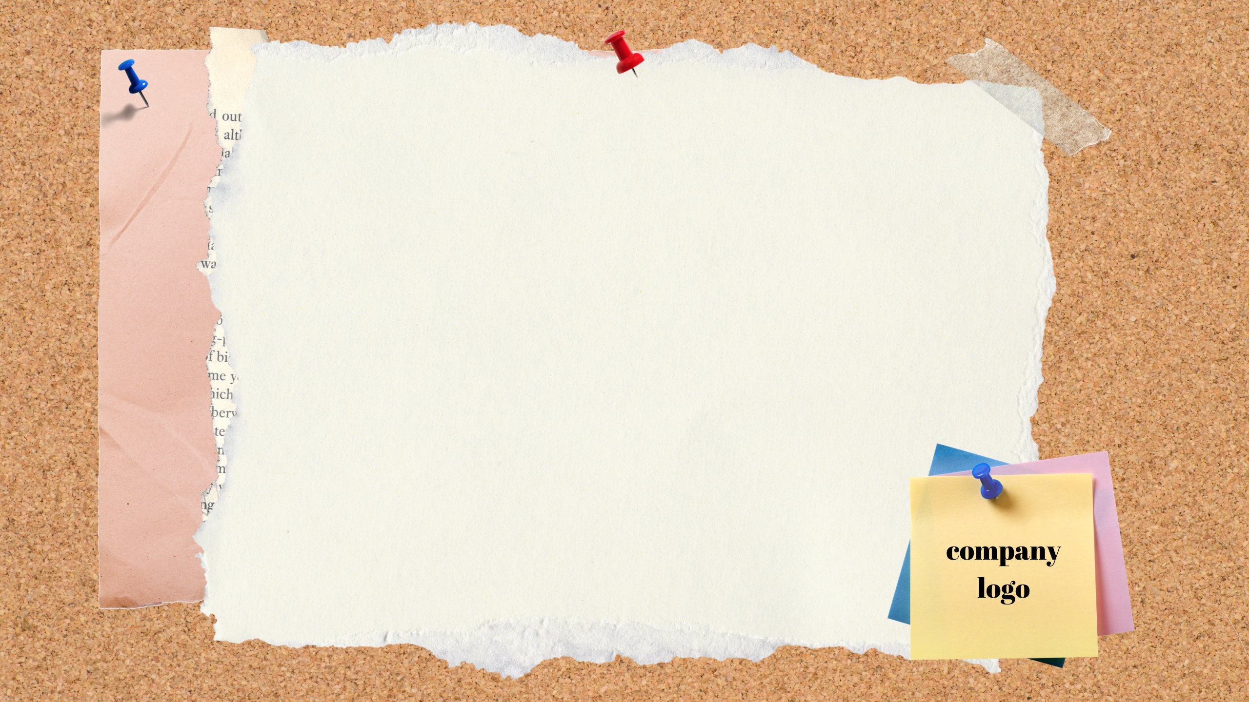 Background Bulletin Board Template