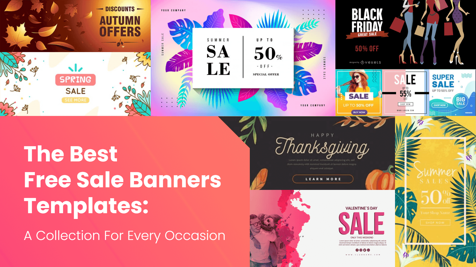 the best free sale banners templates