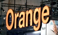 FILE PHOTO: The logo of French telecoms operator Orange at the Viva Tech start-up and technology summit in Paris, France, May 25, 2018. REUTERS/Charles Platiau/File Photo