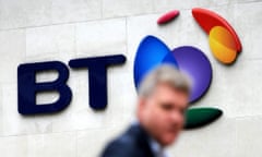 The BT logo