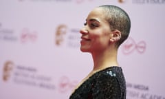 Cush Jumbo at the Baftas earlier this summer.