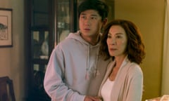 Sam Song Li and Michelle Yeoh in The Brothers Sun.