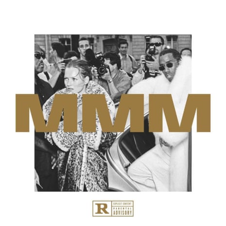 The 1999 shot of Puff Daddy and Kate Moss reused on the cover of MMM