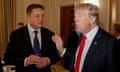 Elon Musk with Trump at White House