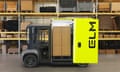 The Evolv electric quadricycle for last-mile deliveries