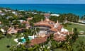 FILE - An aerial view of former President Donald Trump's Mar-a-Lago club in Palm Beach, Fla., on Aug. 31, 2022. A month after Trump was charged with mishandling classified documents, the judge presiding over the case is set to take on a more visible role as she weighs competing requests on a trial date and hears arguments this week on a key area of law. A pretrial conference Tuesday to discuss procedures for handling classified information will represent the first courtroom arguments in the case before U.S. District Judge Aileen Cannon since Trump was indicted five weeks ago. (AP Photo/Steve Helber, File)