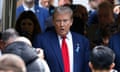 Donald Trump at the September 11th memorial in New York City on 11 September 2024.