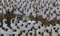 A Rashtriya Swayamsevak Sangh (RSS) camp near Pune, India, in 2016. Photograph: Rafiq Maqbool/AP