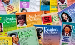 Reader’s Digest magazines from the 1980s.