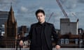 Pavel Durov is photographed on a balcony overlooking part of London in 2016