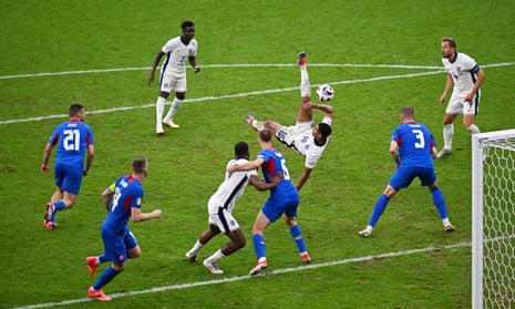 Jude Bellingham’s acrobatic equaliser kept England in Euro 2024