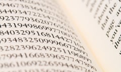 Numbers in a book